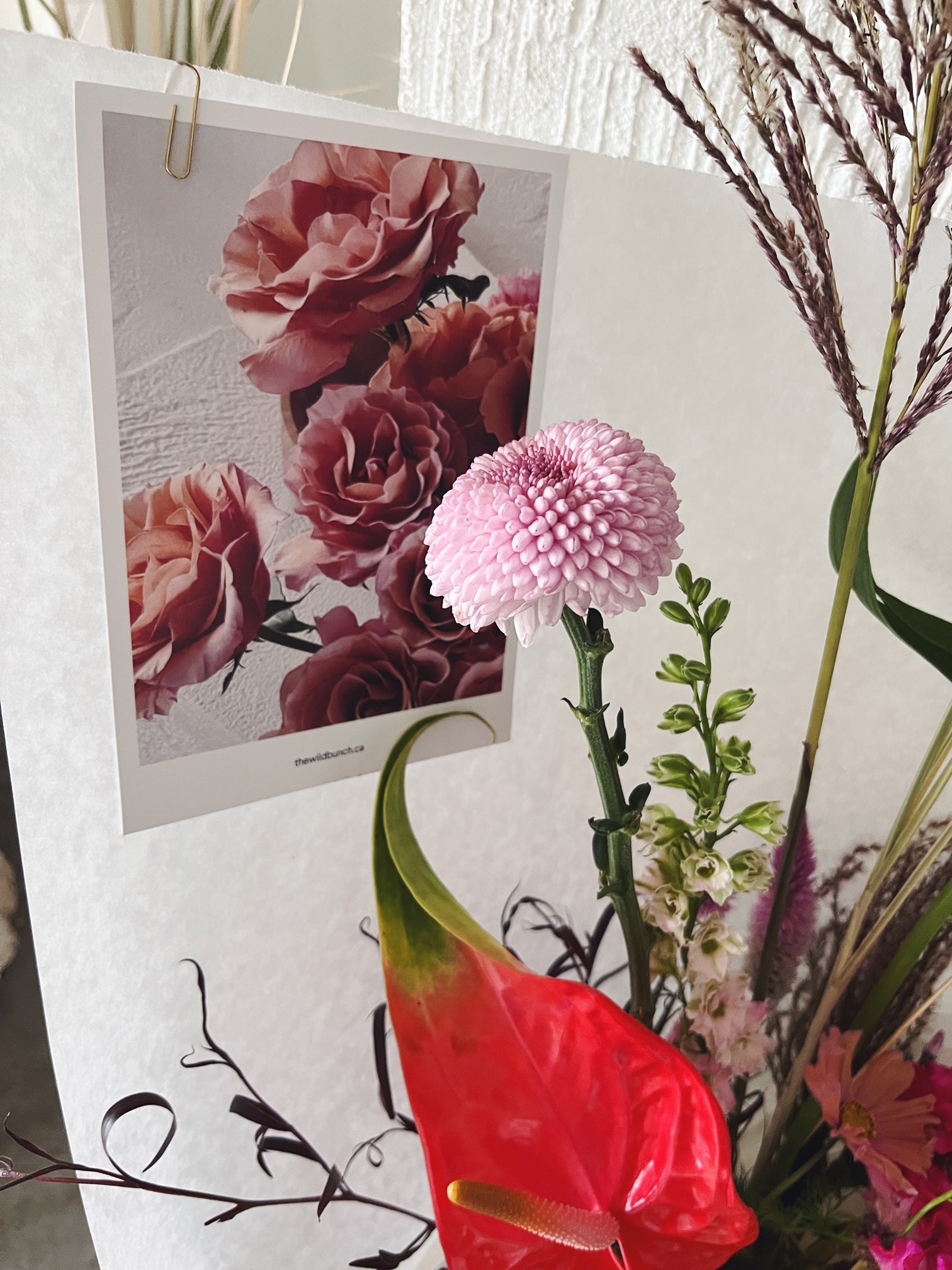 Flower Delivery Vancouver-Photo Card by The Wild Bunch-Prints-Florist-The Wild Bunch Flower Shop