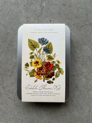 Strathcona 1890 Urban Seed Collection: Edible Flowers Kit