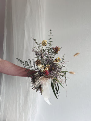 Flower Delivery Vancouver-The Dried Bridesmaid Bouquet-Wedding Flowers-Florist-The Wild Bunch Flower Shop
