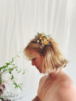 Flower Delivery Vancouver-Floral Hair Piece-Wedding Flowers-Florist-The Wild Bunch Flower Shop