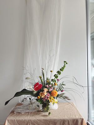 Flower Delivery Vancouver-Wedding Vase Arrangements-Wedding Flowers-Florist-The Wild Bunch Flower Shop