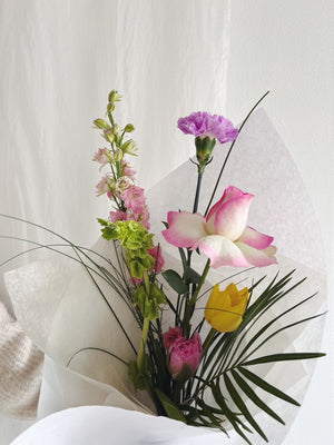 Flower Delivery Vancouver-The Mini Fresh Bouquet-Flower Bouquets-Florist-The Wild Bunch Flower Shop