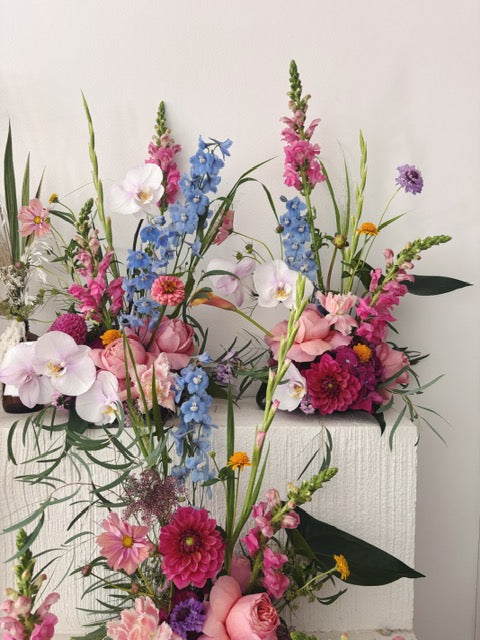 Flower Delivery Vancouver-Fresh Flowers Tray Designs-Flower Arrangements-Florist-The Wild Bunch Flower Shop