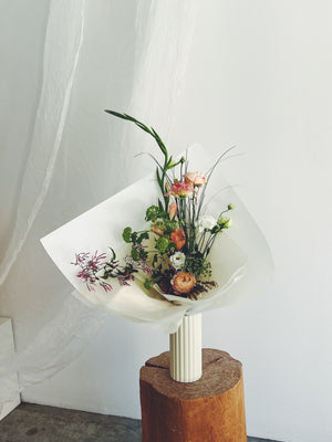 Flower Delivery Vancouver-Daisy Ceramic Cylinder Vase-Vases-Florist-The Wild Bunch Flower Shop