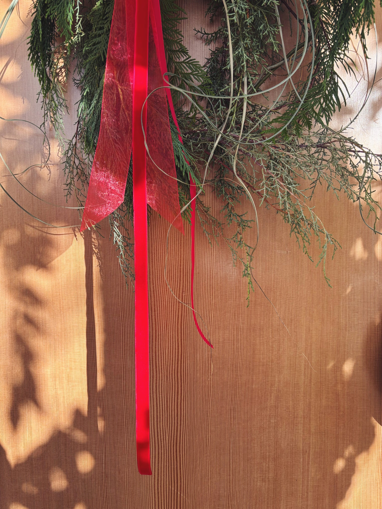 Flower Delivery Vancouver-Holiday Freestyle Wreath-Wreaths-Florist-The Wild Bunch Flower Shop