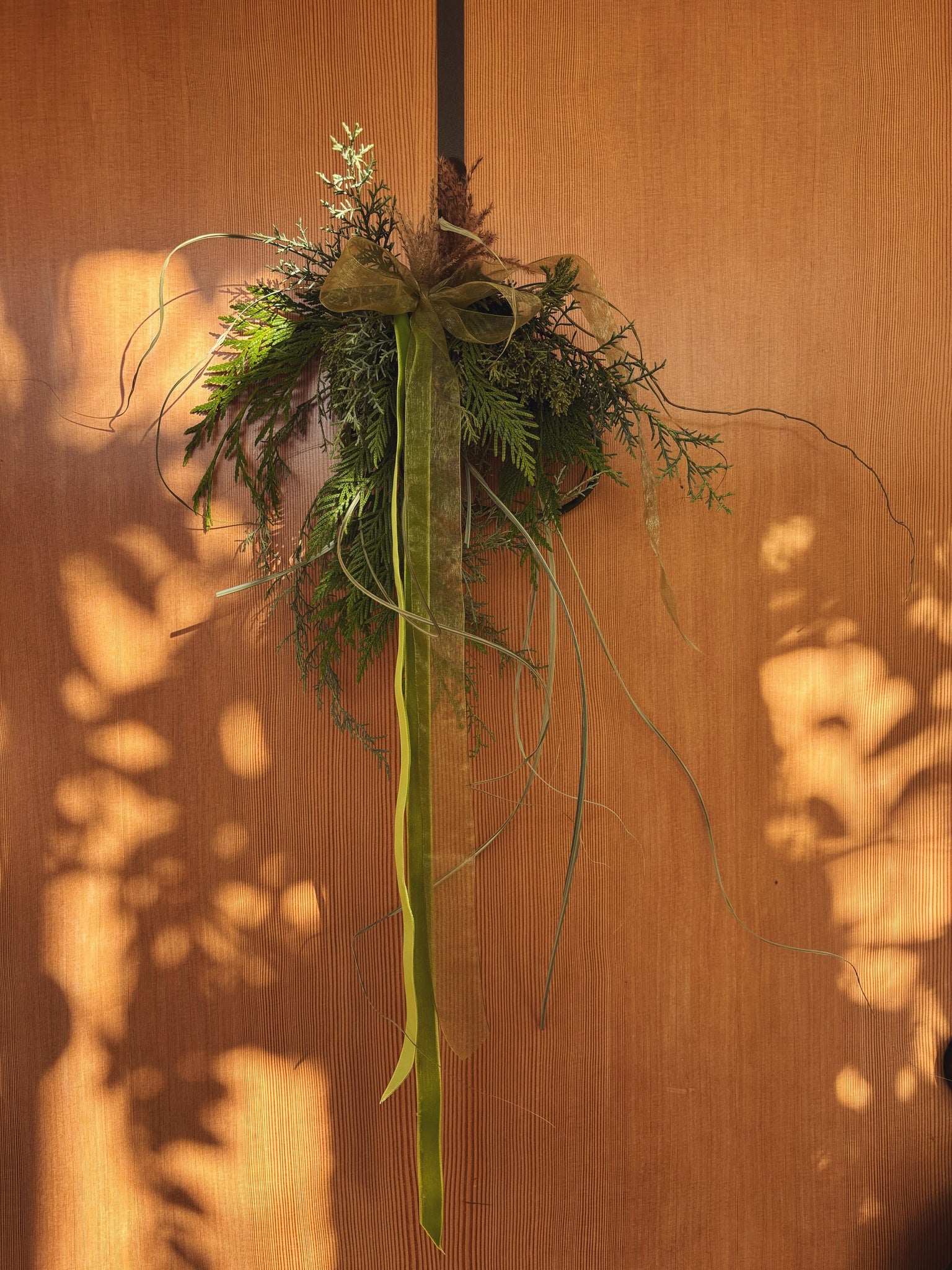 Flower Delivery Vancouver-Holiday Freestyle Wreath-Wreaths-Florist-The Wild Bunch Flower Shop