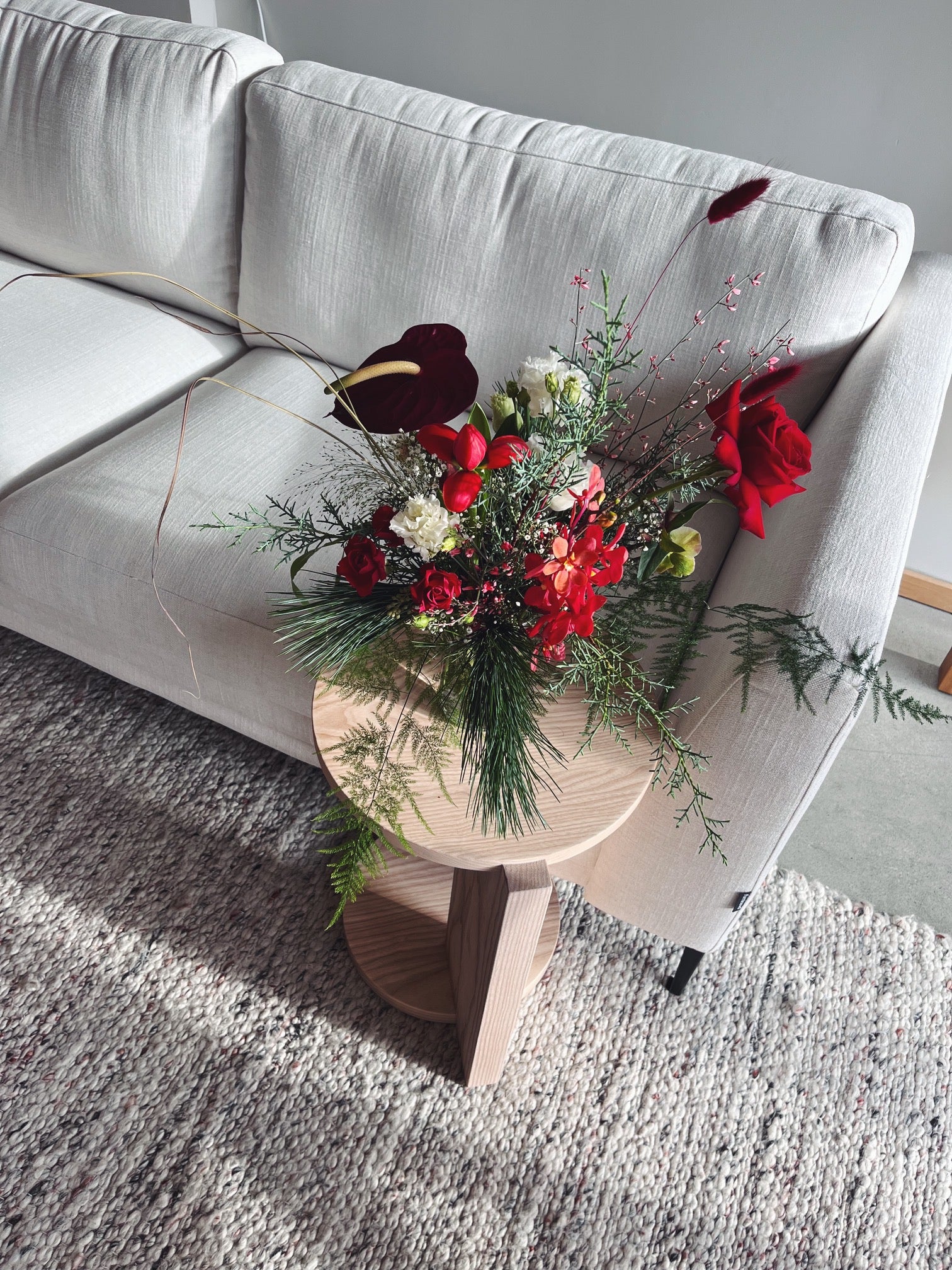 Flower Delivery Vancouver-Floral Design Workshop: December Holiday Centerpiece-Workshops-Florist-The Wild Bunch Flower Shop