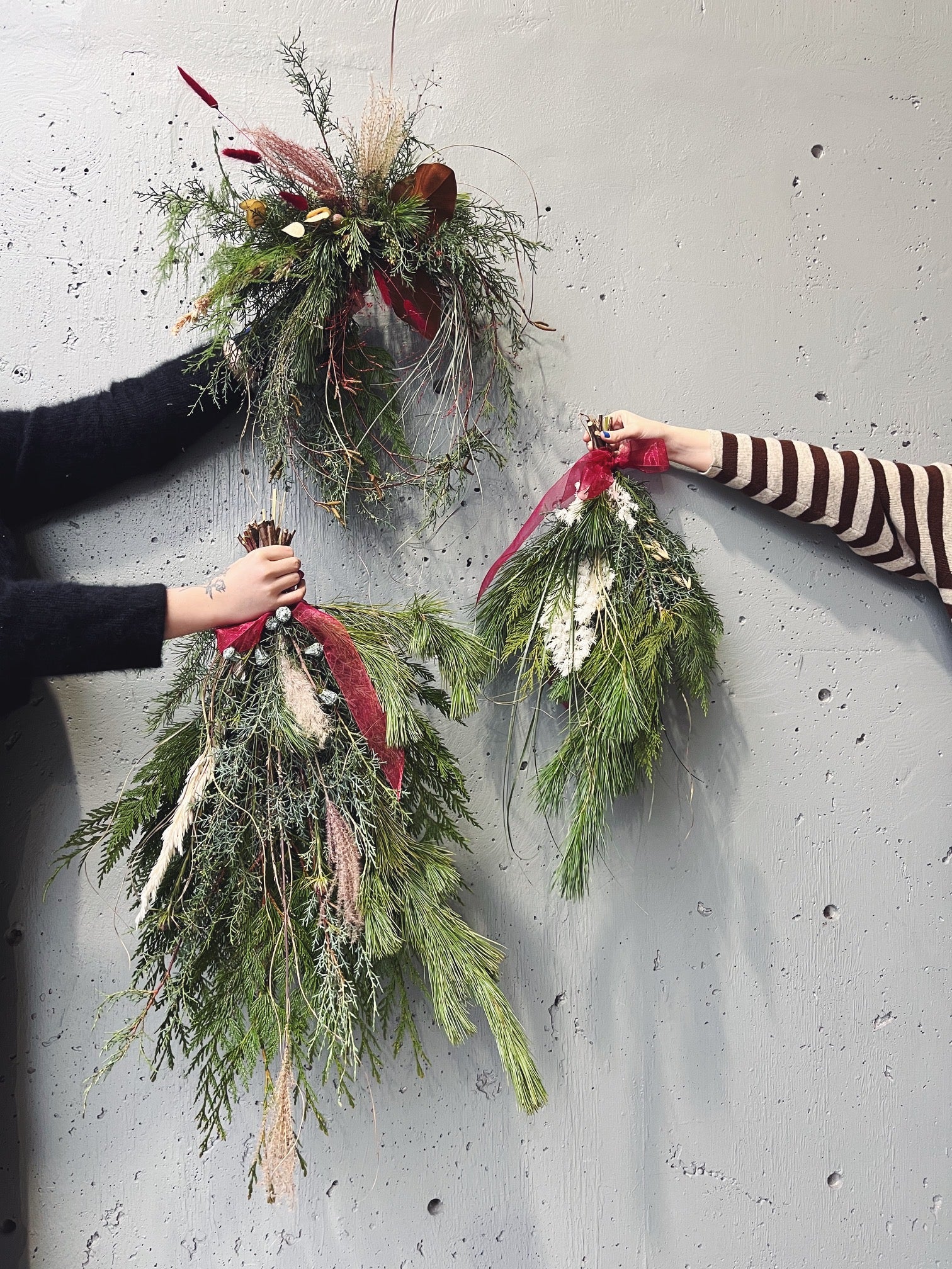 Flower Delivery Vancouver-Seasonal Swag-Wreaths-Florist-The Wild Bunch Flower Shop