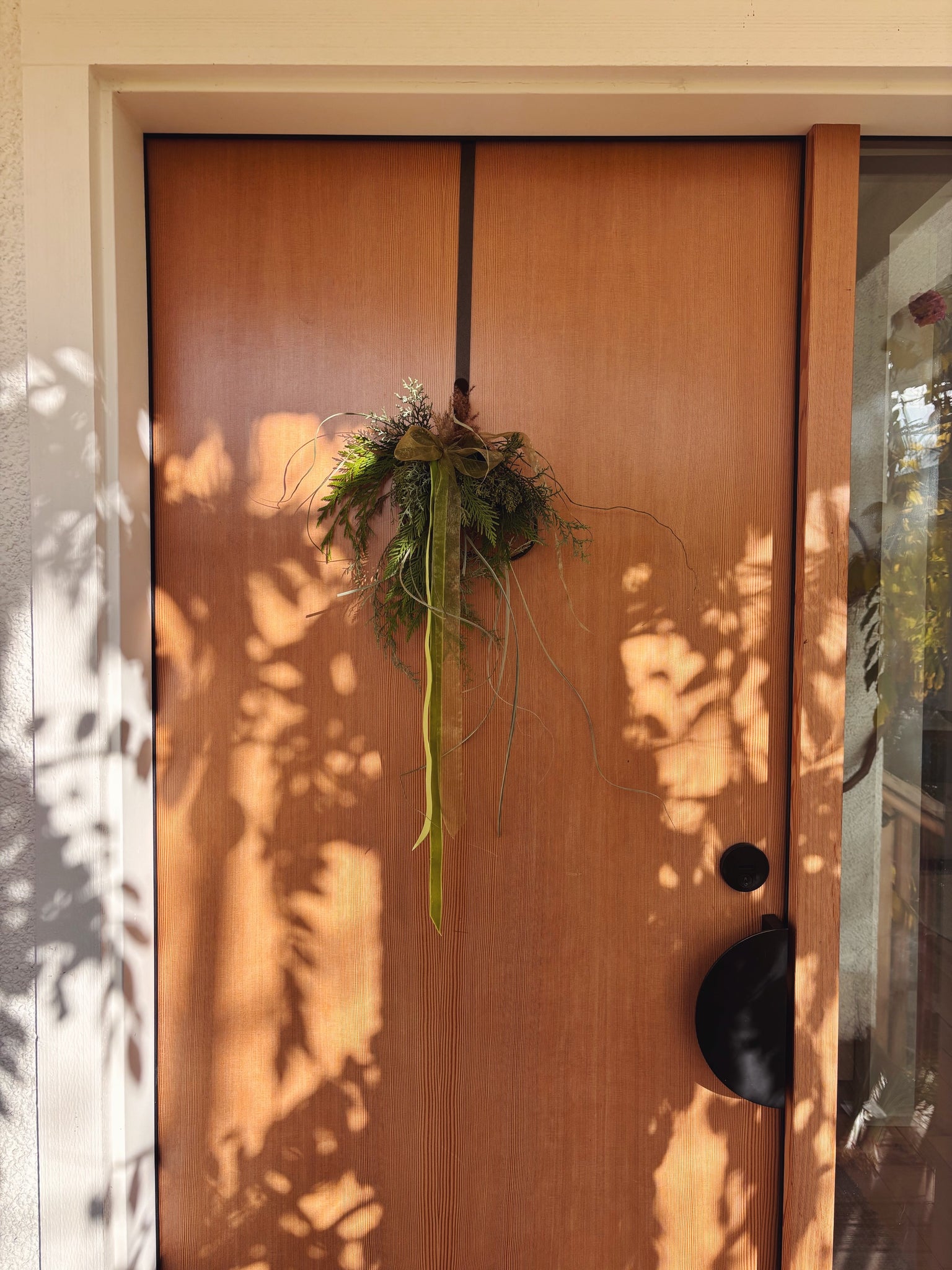 Flower Delivery Vancouver-Holiday Freestyle Wreath-Wreaths-Florist-The Wild Bunch Flower Shop