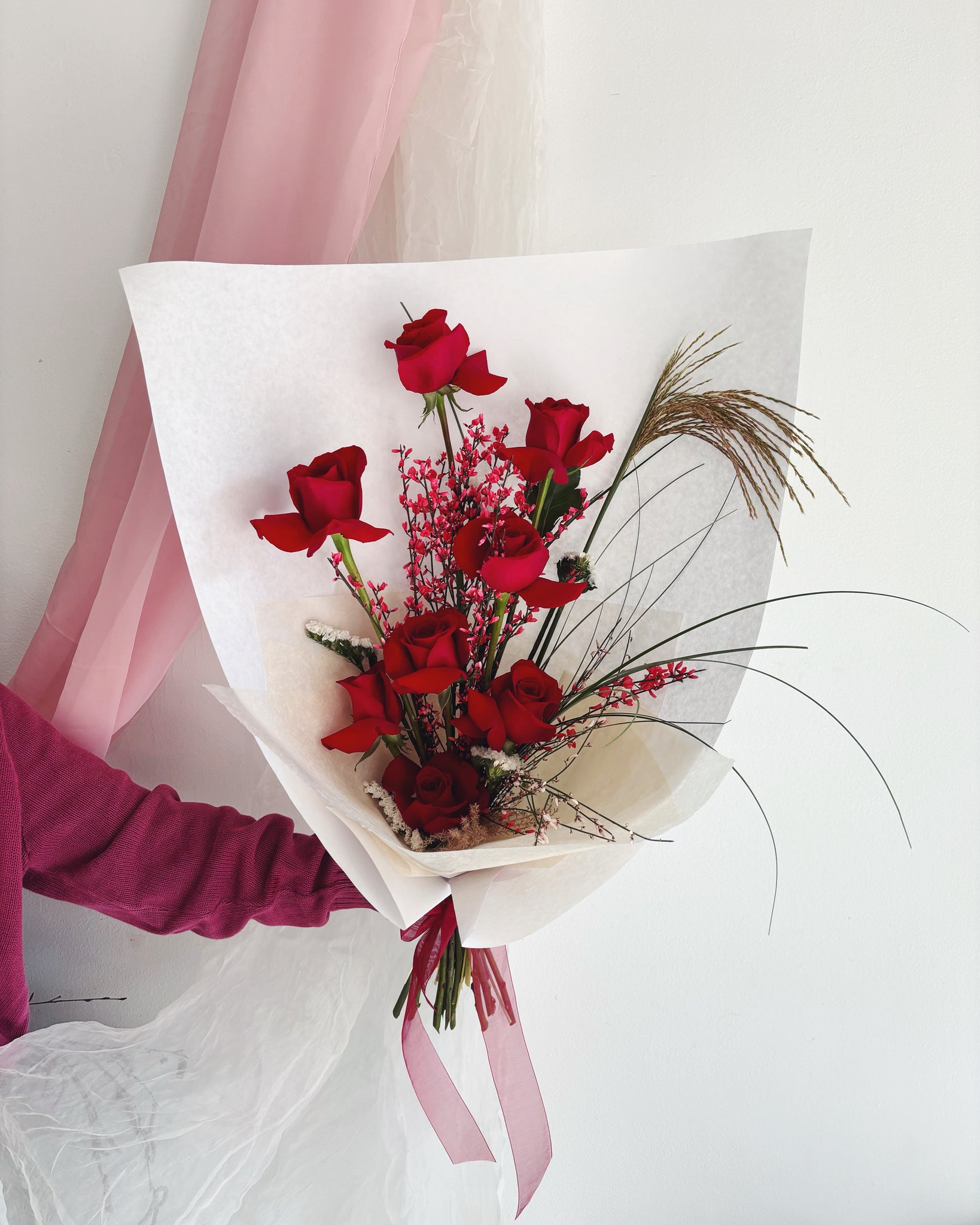 Flower Delivery Vancouver-The Valentine's All or Nothing Bouquet-Bouquets-Florist-The Wild Bunch Flower Shop