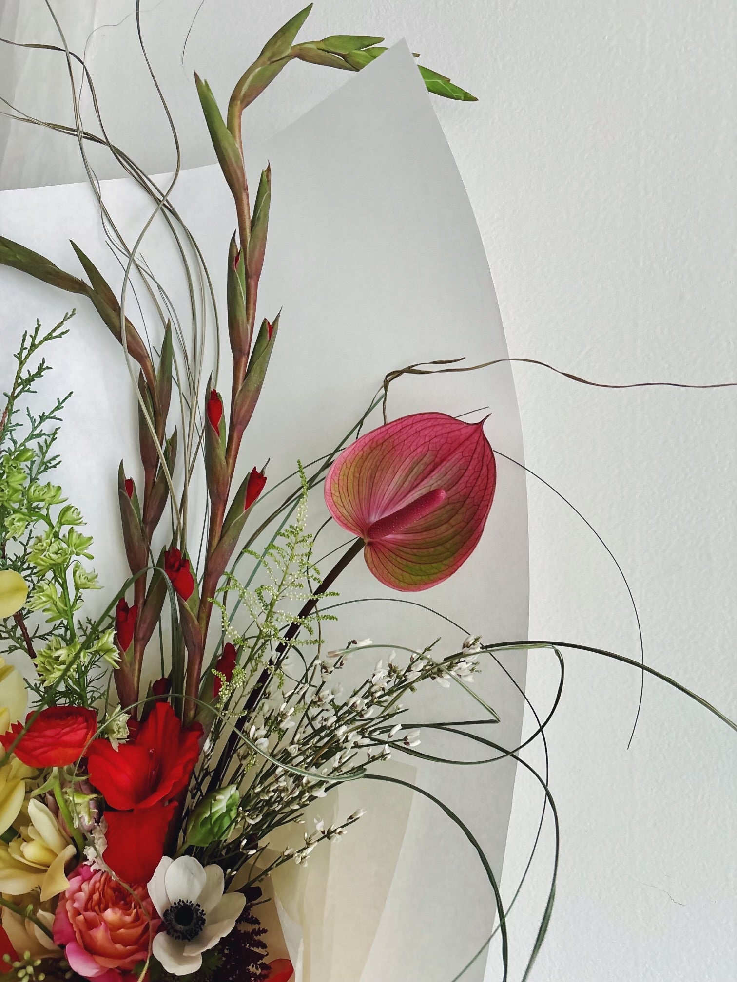 Flower Delivery Vancouver-Holiday Flower Forward Bouquet-Flower Bouquets-Florist-The Wild Bunch Flower Shop