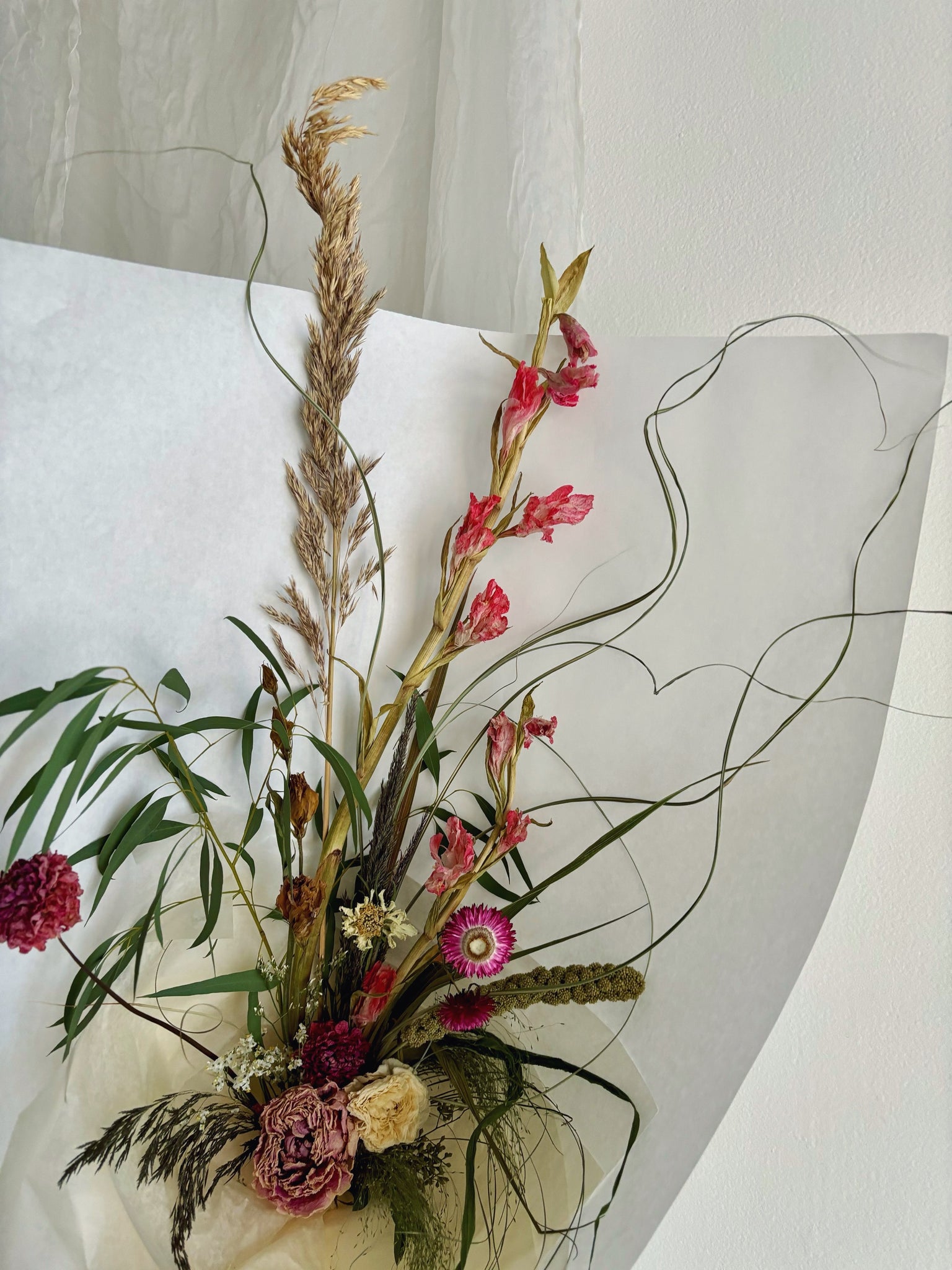 Flower Delivery Vancouver-Dried Bouquet #3-Bouquets-Florist-The Wild Bunch Flower Shop