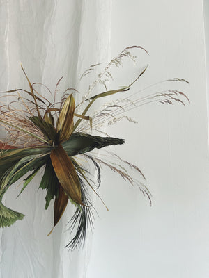 Flower Delivery Vancouver-Grassy Palm Wall Hanging-Wall Hangings-Florist-The Wild Bunch Flower Shop