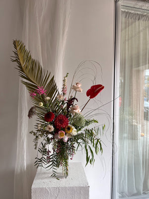 Flower Delivery Vancouver-The Focal Arrangement-Flower Arrangements-Florist-The Wild Bunch Flower Shop