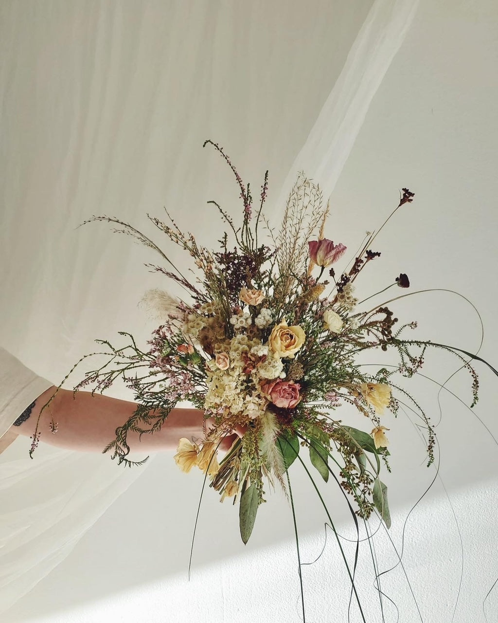 The Dried Bridal Bouquet