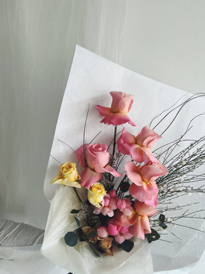 Flower Delivery Vancouver-The Valentine's All or Nothing Bouquet-Bouquets-Florist-The Wild Bunch Flower Shop