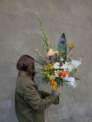 Flower Delivery Vancouver-The Focal Arrangement-Flower Arrangements-Florist-The Wild Bunch Flower Shop