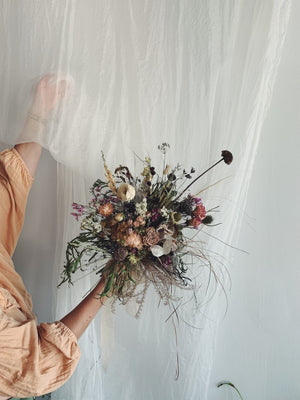 The Dried Bridal Bouquet