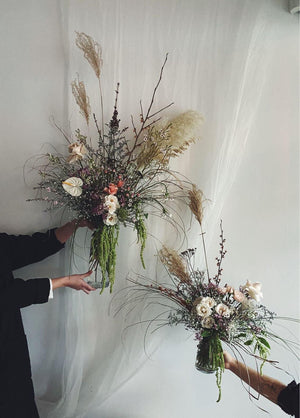 Weddings - Wedding Centrepiece Arrangement - The Wild Bunch Weddings - The Wild Bunch Florist - Vancouver Flower Shop Delivery