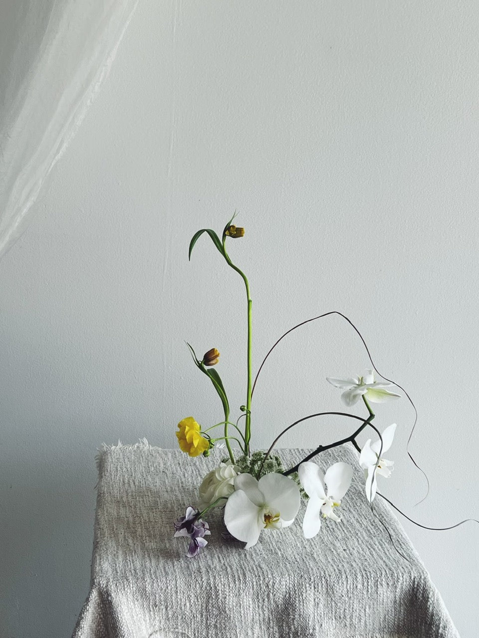 Ceramic Flower Frog