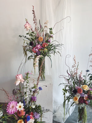 Flower Delivery Vancouver-Wedding Focal Arrangement-Weddings-Florist-The Wild Bunch Flower Shop