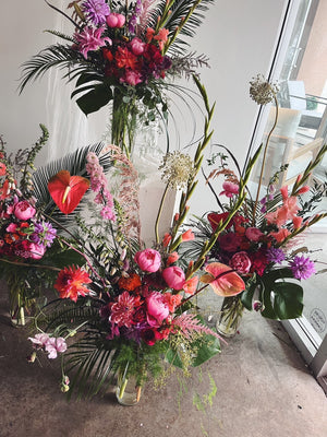 Flower Delivery Vancouver-Wedding Centrepiece-Weddings-Florist-The Wild Bunch Flower Shop