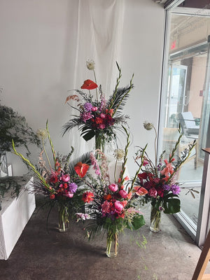 Flower Delivery Vancouver-Wedding Centrepiece-Weddings-Florist-The Wild Bunch Flower Shop