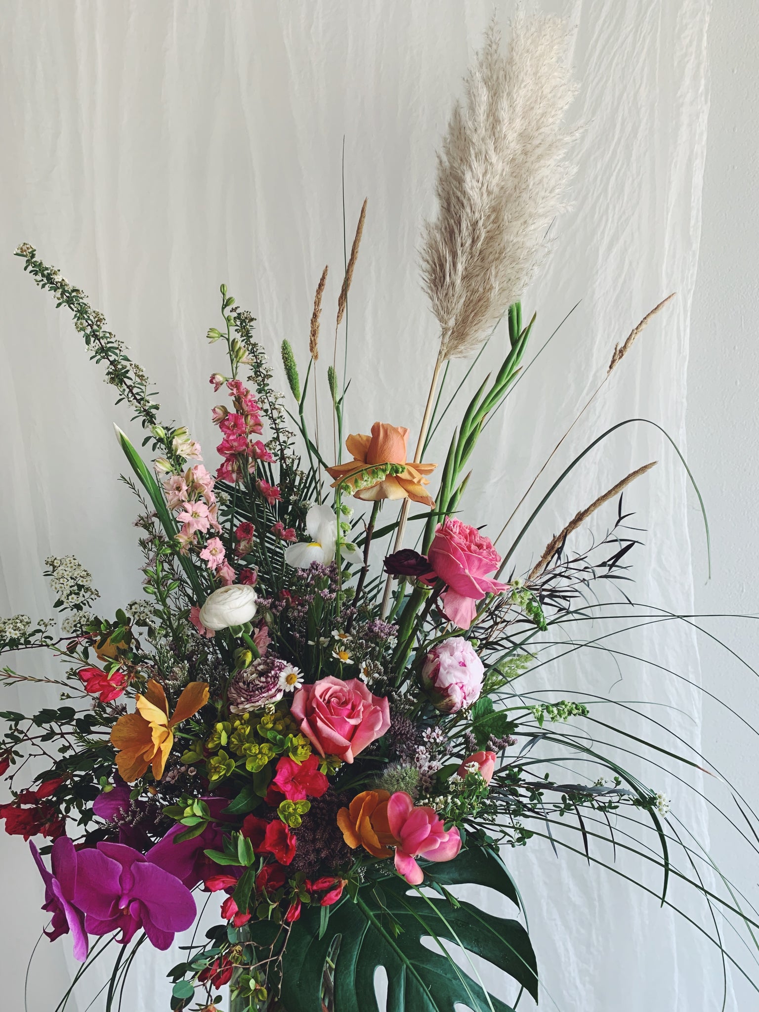 Flower Delivery Vancouver-The Mother's Day Focal Arrangement-Arrangements-Florist-The Wild Bunch Flower Shop