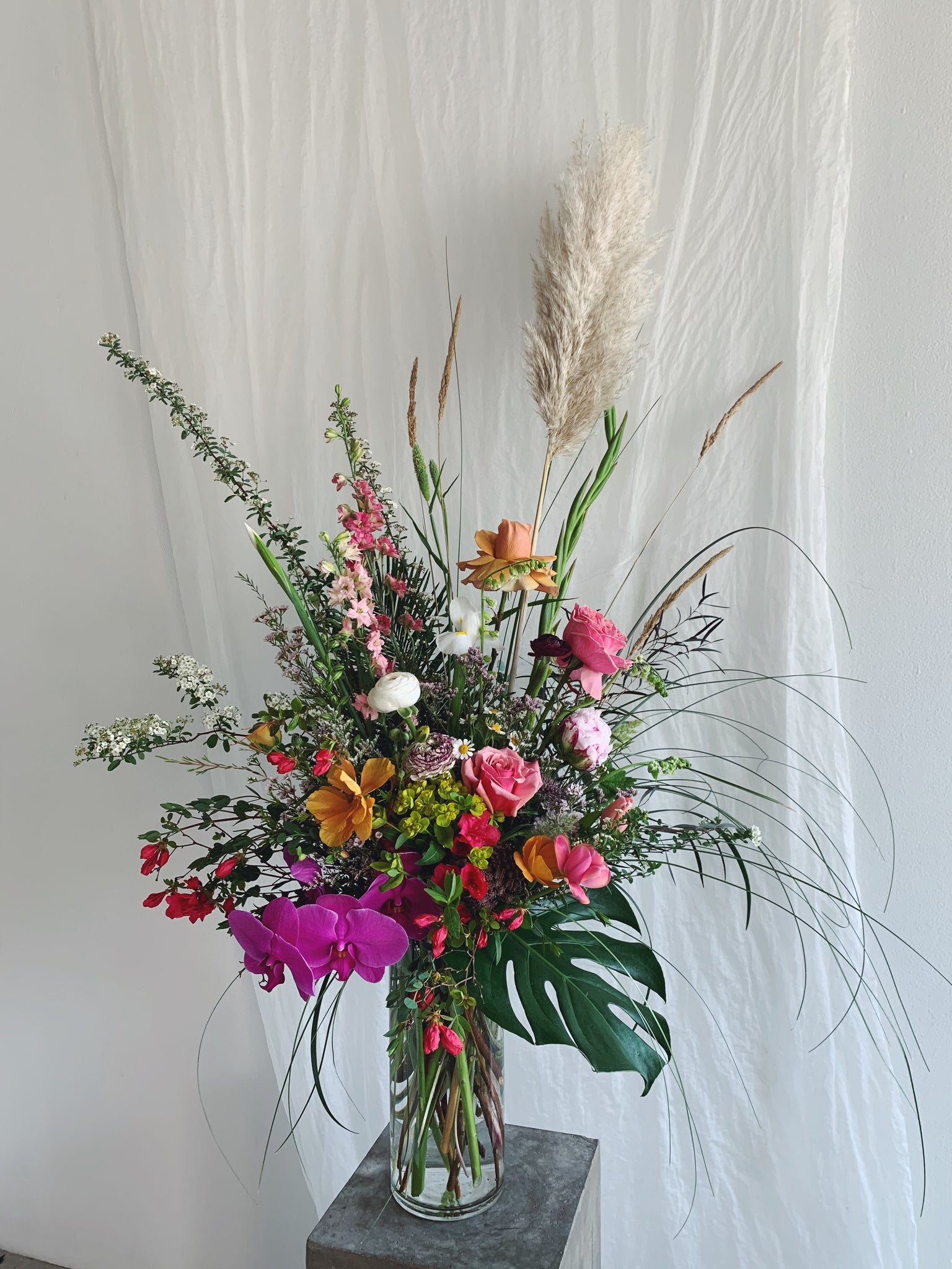 Flower Delivery Vancouver-The Mother's Day Focal Arrangement-Arrangements-Florist-The Wild Bunch Flower Shop