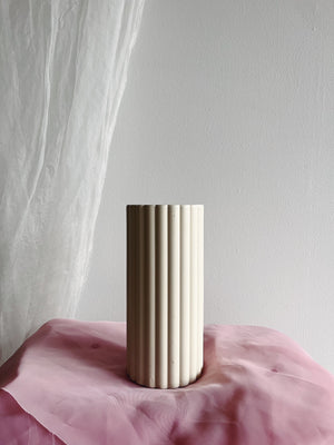Daisy Ceramic Cylinder Vase